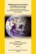 Buchcover: Städtepartnerschaften und Klimavorsorge