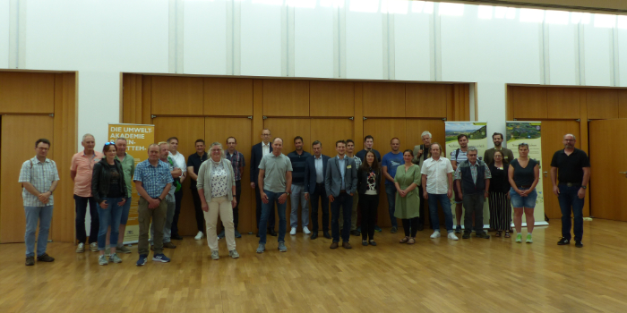 Gruppenbild des Seminars nachhaltiges Grünflächenmanagement